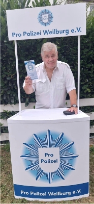 Stand Pro-Polizei Weilburg e.V.