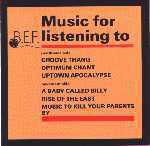 [Music for listening to]