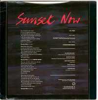 Sunset Now - Back