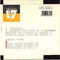 Contenders UK - Back