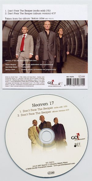 Don't fear the reaper - Back