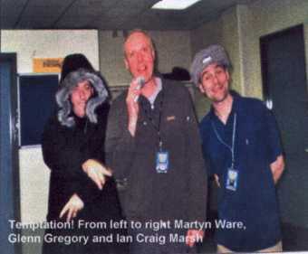Martyn Ware, Glenn Gregory and Ian Craig Marsh