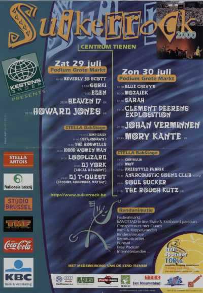Suikerrock Flyer - Front